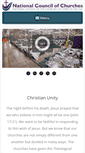 Mobile Screenshot of nationalcouncilofchurches.us