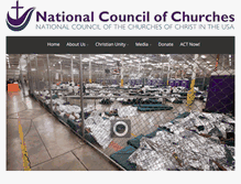 Tablet Screenshot of nationalcouncilofchurches.us